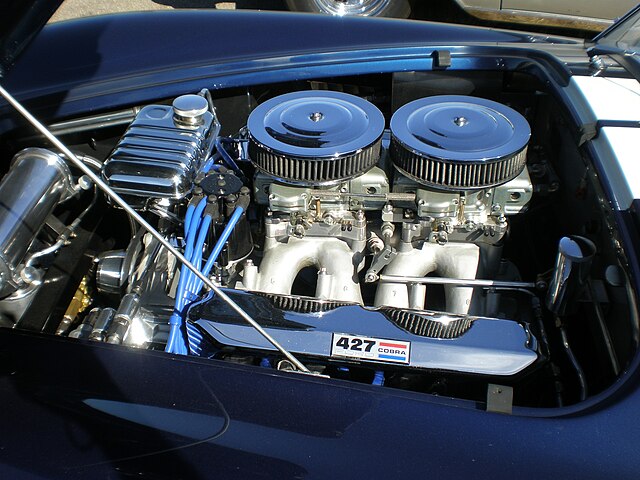 Fiche technique AC Cobra Shelby 427 - moteur