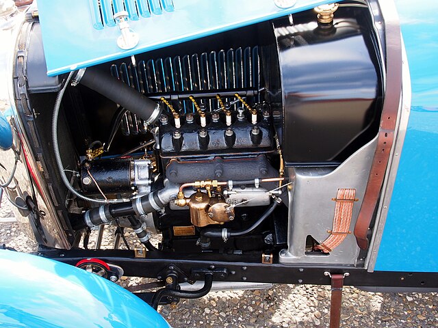 Fiche technique Amilcar CGSS - moteur