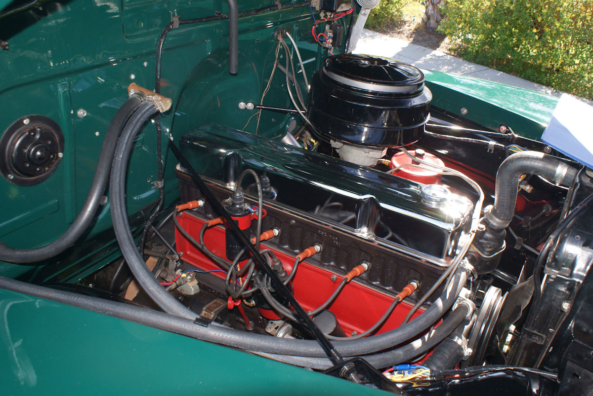 Fiche technique Chevrolet Advance Design - moteur