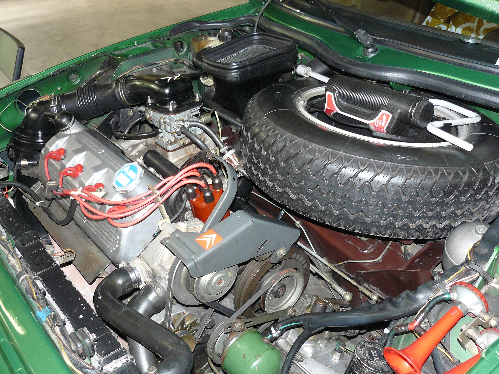 Fiche technique Citroën CX - moteur
