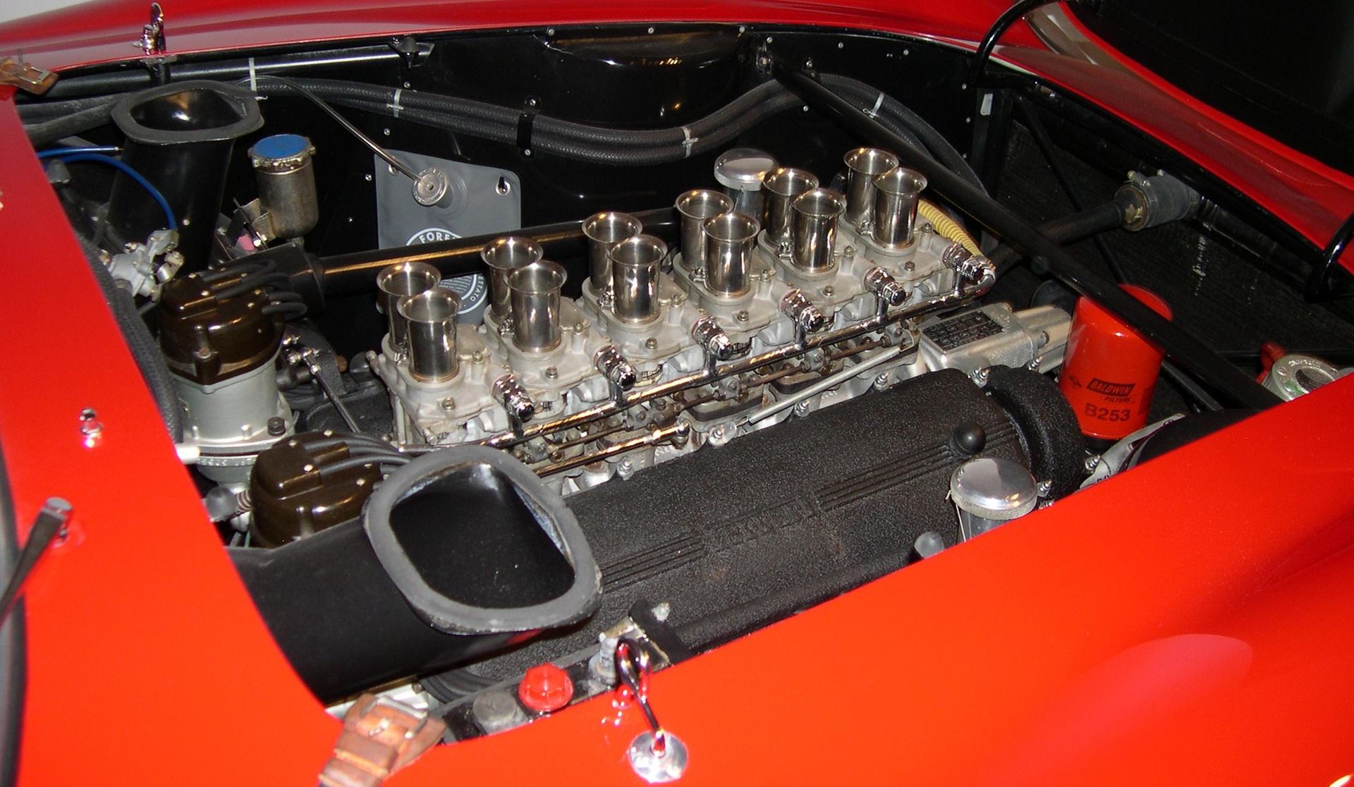 Fiche technique Ferrari 250 GTO - moteur
