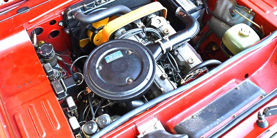 Fiche technique Fiat 124 - moteur