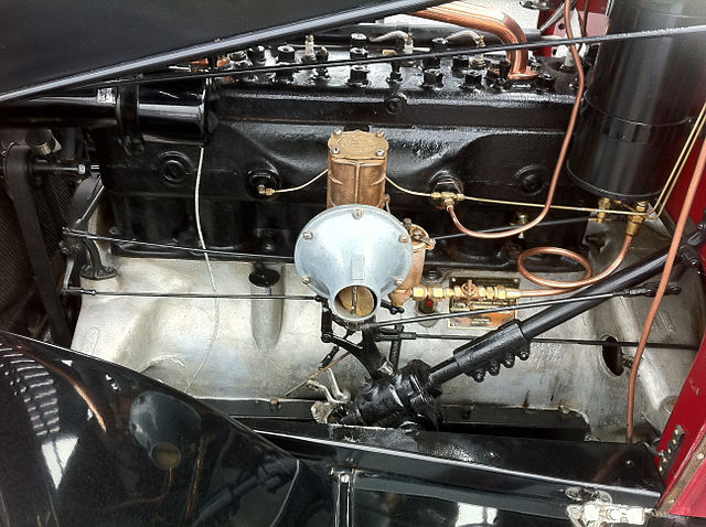 Fiche technique Hudson Super Six 1917 - moteur