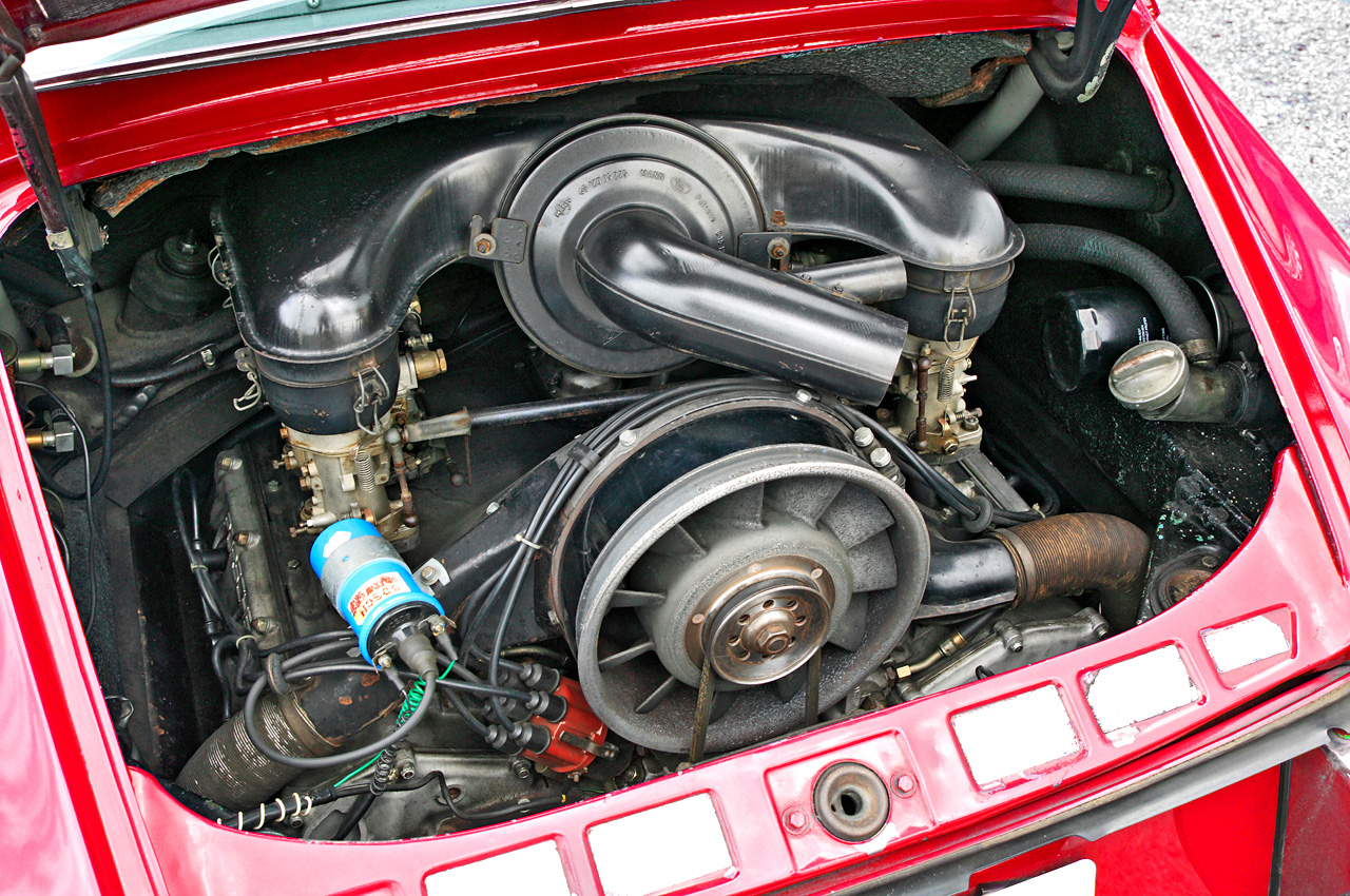 Fiche technique Porsche 911 - moteur